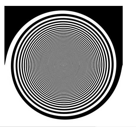 円の目の錯覚画像