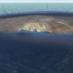 イエメンで噴火したJabal al-Tair島をグーグルアースでチェック