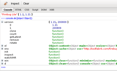 Firebug-Lite-ex
