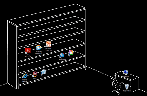 視覚的に整理できるパソコンの壁紙３つ Webマーケティング ブログ