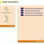 ページに付箋をつけて つけたページをリスト化するChrome拡張「Note Anywhere」