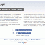 Facebookの友人をTwitterで見つけるのに便利な「FriendLynx」