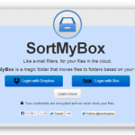 Dropboxのファイルを自動的に整理してくれる「SortMyBox」