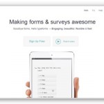 進捗率も表示できるアンケートフォーム作成サービス「Typeform」