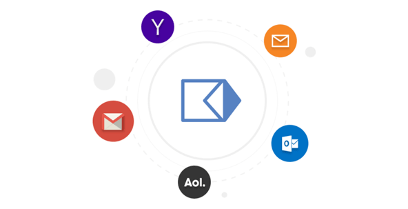 Gmail、Microsoftなど複数のメールサービスに対応。