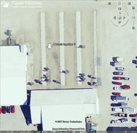 Google Earthで馬車のアジト