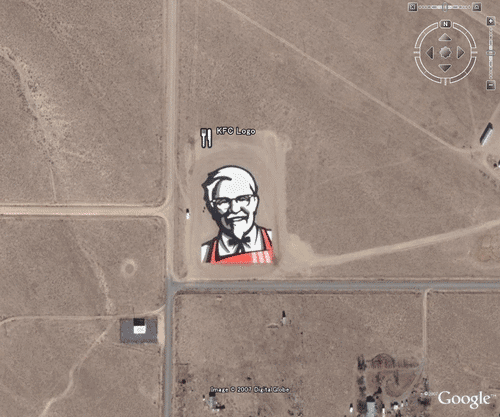 KFCのペイントロゴ